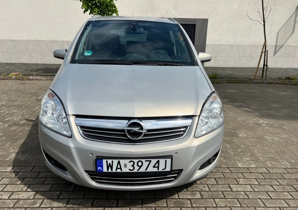 Opel Zafira cena 16900 przebieg: 214000, rok produkcji 2008 z Warszawa małe 254